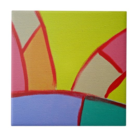 Carreau Composition #11A par Michael Moffa (Devant)