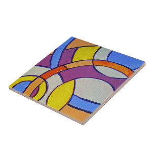 Carreau Composition #14 par Michael Moffa