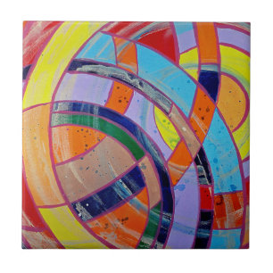 Carreau Composition #15 par Michael Moffa