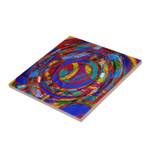 Carreau Composition #17 par Michael Moffa (Côté)