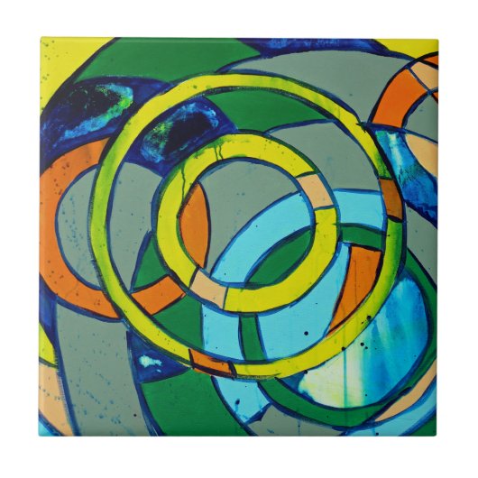 Carreau Composition #26 par Michael Moffa (Devant)