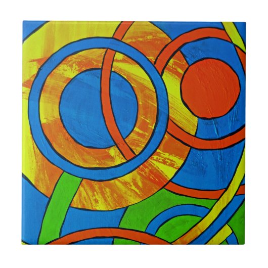 Carreau Composition #29 par Michael Moffa (Devant)