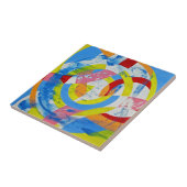 Carreau Composition #2 de Michael Moffa (Côté)