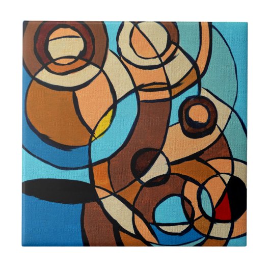 Carreau Composition #32 par Michael Moffa (Devant)