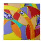 Carreau Composition #5 par Michael Moffa (Devant)