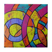 Carreau Composition #9 par Michael Moffa (Devant)