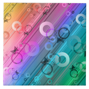 Carreau Composition Abstraite