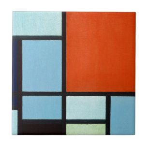 Carreau Composition de Piet Mondrian