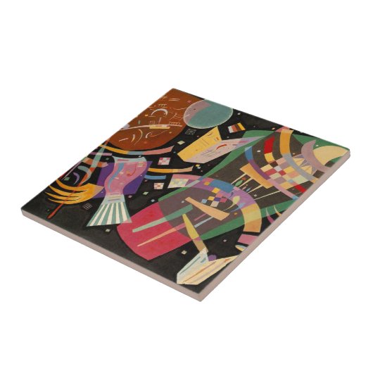 Carreau Composition Kandinsky 10 Peinture Abstraite (Côté)