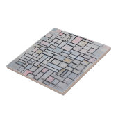 Carreau Composition No IV de Piet Mondrian (Côté)
