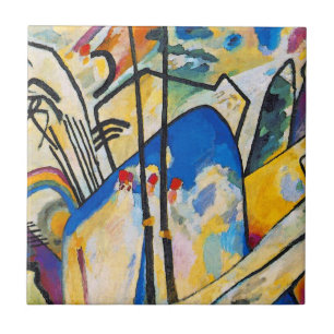 Carreau Composition Quatre de Wassily Kandinsky - Art Abst