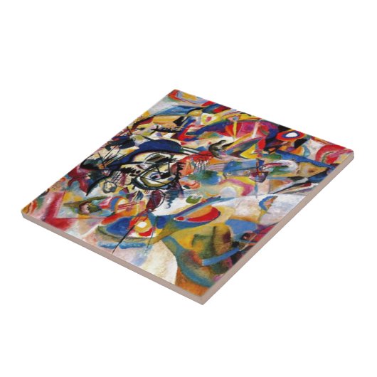Carreau Composition VII de Kandinsky (Côté)