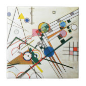 Carreau Composition VIII par Wassily Kandinsky (Devant)