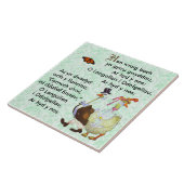 Carreau Comptine de Gallois/Hwiangerddi (Côté)