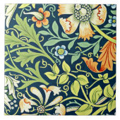 Carreau Compton, un motif William Morris, (Devant)