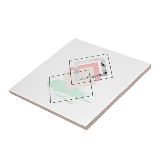 Carreau Conception abstraite géométrique (Côté)