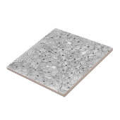 Carreau Conception abstraite originale de la batterie de s (Côté)