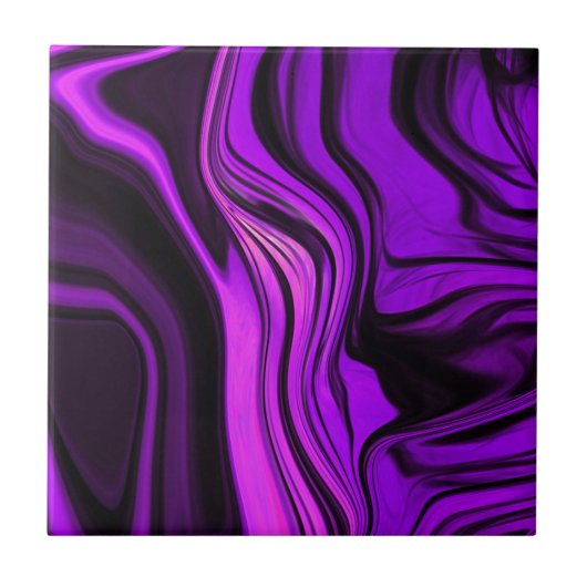 Carreau Conception abstraite violette (Devant)