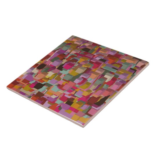 Carreau Conception De Blocage Et De Bande Rectangle En Mul (Côté)