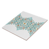 Carreau Conception de bordure sans couture Arabesque Vinta (Côté)