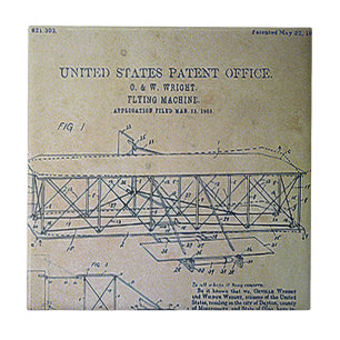 Carreau Conception de brevet de frères de Wright