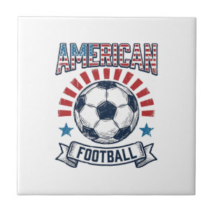Carreau Conception de chemise de ballon de football améric