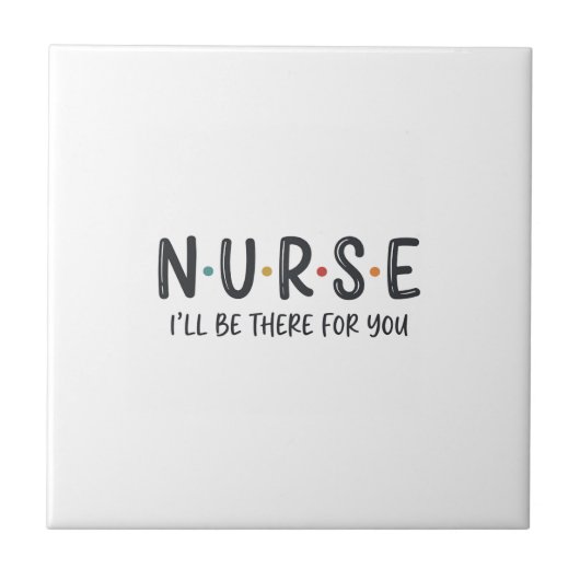 Carreau Conception de chemise de citation d'infirmière Gra (Devant)