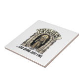 Carreau Conception de chemise graphique de gravure d'humou (Côté)