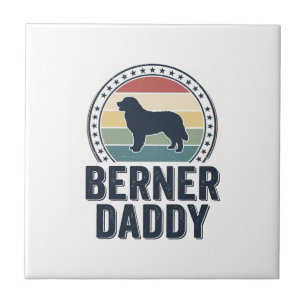 Carreau Conception de chemise vectorielle Berner Daddy Vin