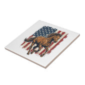 Carreau Conception de chemise vectorielle de drapeau de ch (Côté)