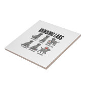 Carreau Conception de chemise vectorielle de jeu de mots m (Côté)