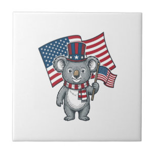 Carreau Conception de chemise vintage patriotique avec dra