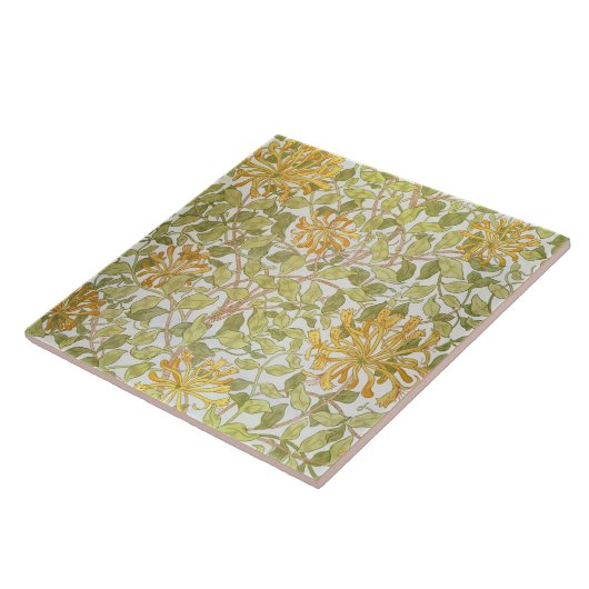 Carreau Conception de "chèvrefeuille", 1883 (Côté)