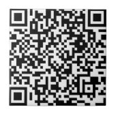 Carreau Conception de code de QR (Devant)