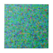 Carreau Conception de confettis multicolores   (Devant)