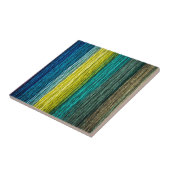 Carreau Conception de cordage multicolore (Côté)