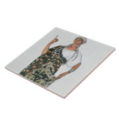 Carreau Conception de costume de Phedre, 1917 (litho de (Côté)