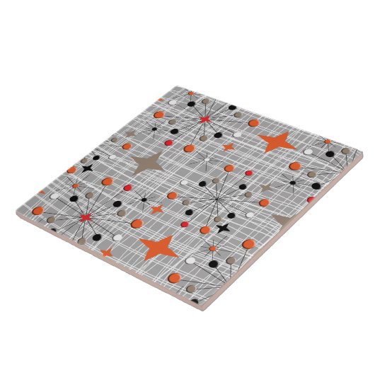 Carreau Conception de démarrage atomique rétro (Côté)