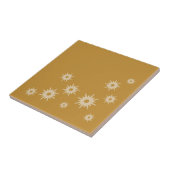 Carreau Conception de démarrage Or Ochre moderne du milieu (Côté)