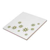 Carreau Conception de démarrage verte du milieu du siècle (Côté)