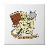 Carreau Conception de dés de classe (Devant)