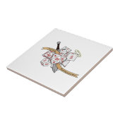 Carreau Conception de dés Paladin (Côté)