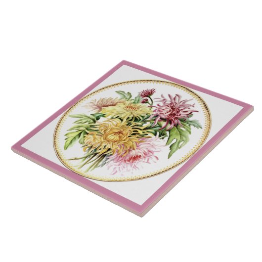 CARREAU CONCEPTION DE FLEURS (Côté)