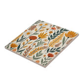 Carreau Conception de fleurs et de plantes boho botaniques (Côté)