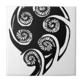 Carreau conception de koru d'aotearoa (Devant)