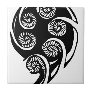 Carreau conception de koru d'aotearoa