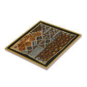 Carreau Conception de Kuba Tribal Africain (Côté)