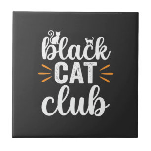 Carreau Conception de la fête d'Halloween du Club Chat Noi