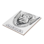 Carreau Conception de l'Amérique par TEO (Côté)