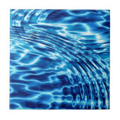 Carreau Conception de l'eau bleue (Devant)